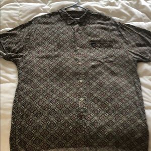 RVCA button down shirt